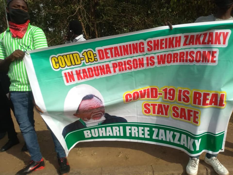 free zakzaky press conf abj on 25th march 2020 